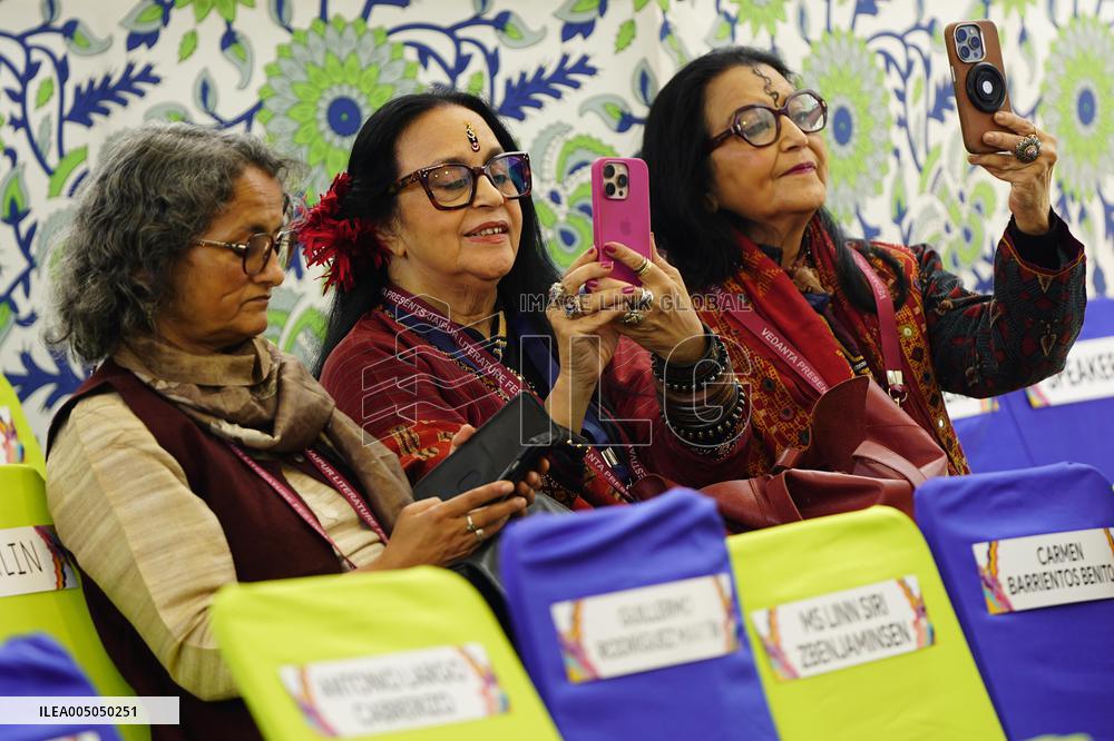 Visitors Attend Inaugural Jaipur Literature Festival - India