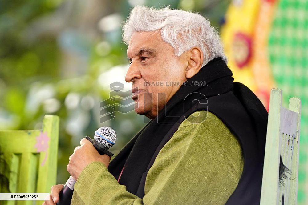 Javed Akhtar Speaks At Jaipur Literature Festival - India