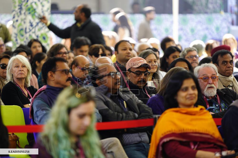 Visitors Attend Inaugural Jaipur Literature Festival - India