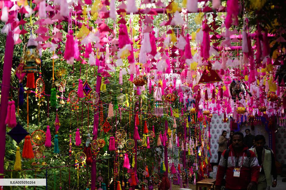 Visitors Attend Inaugural Jaipur Literature Festival - India