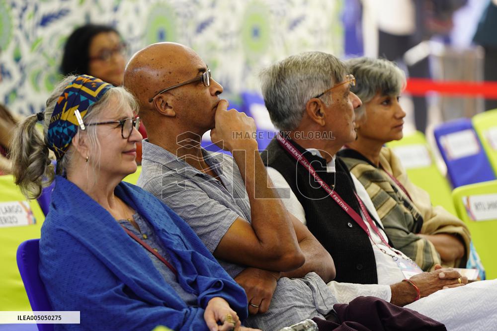 Visitors Attend Inaugural Jaipur Literature Festival - India