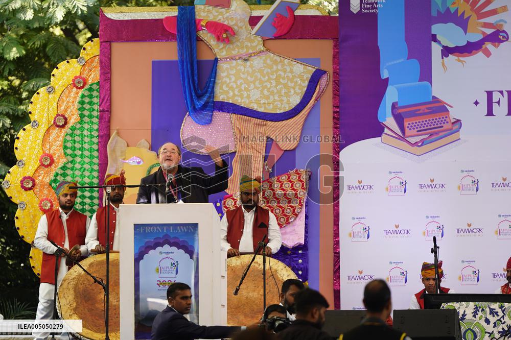 Visitors Attend Inaugural Jaipur Literature Festival - India