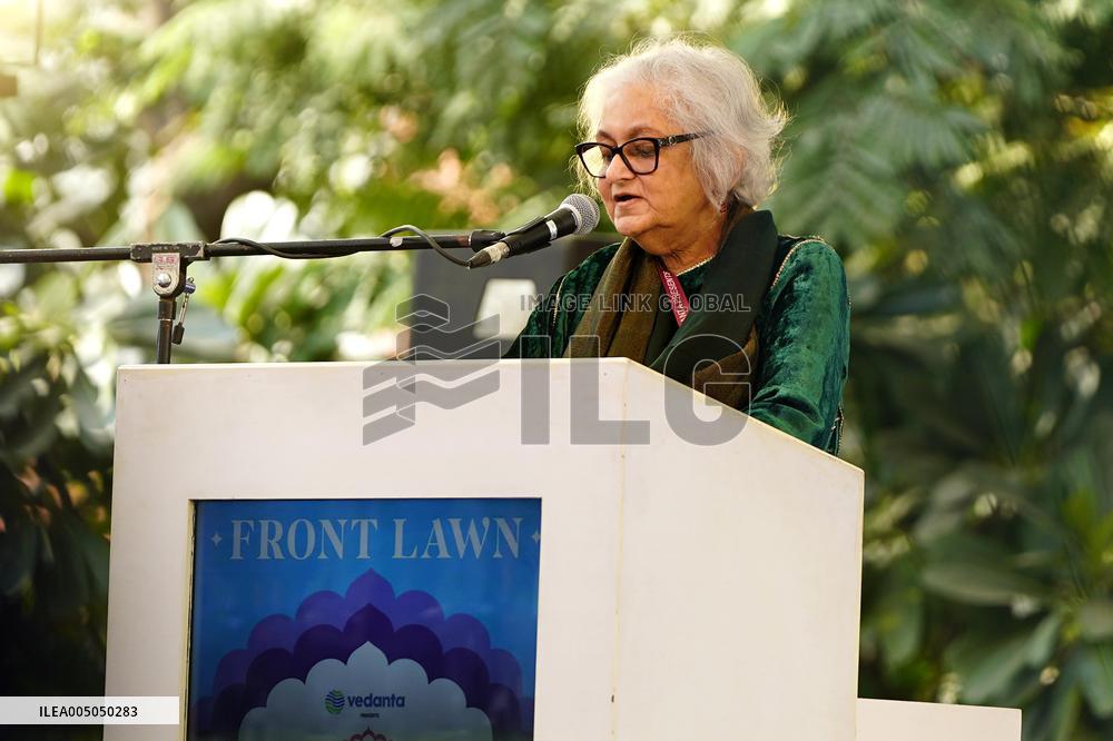 Visitors Attend Inaugural Jaipur Literature Festival - India