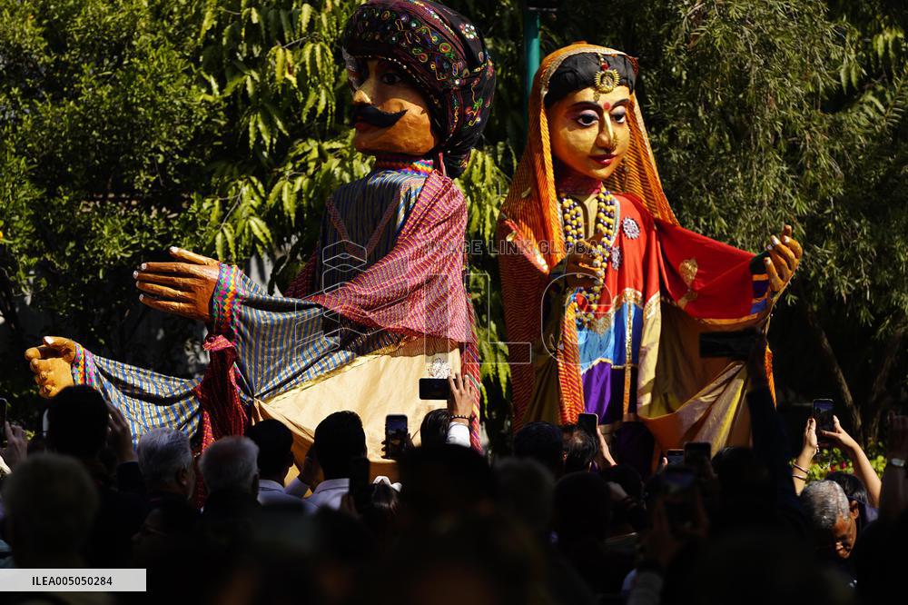 Visitors Attend Inaugural Jaipur Literature Festival - India