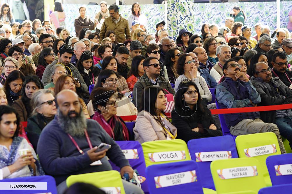 Visitors Attend Inaugural Jaipur Literature Festival - India