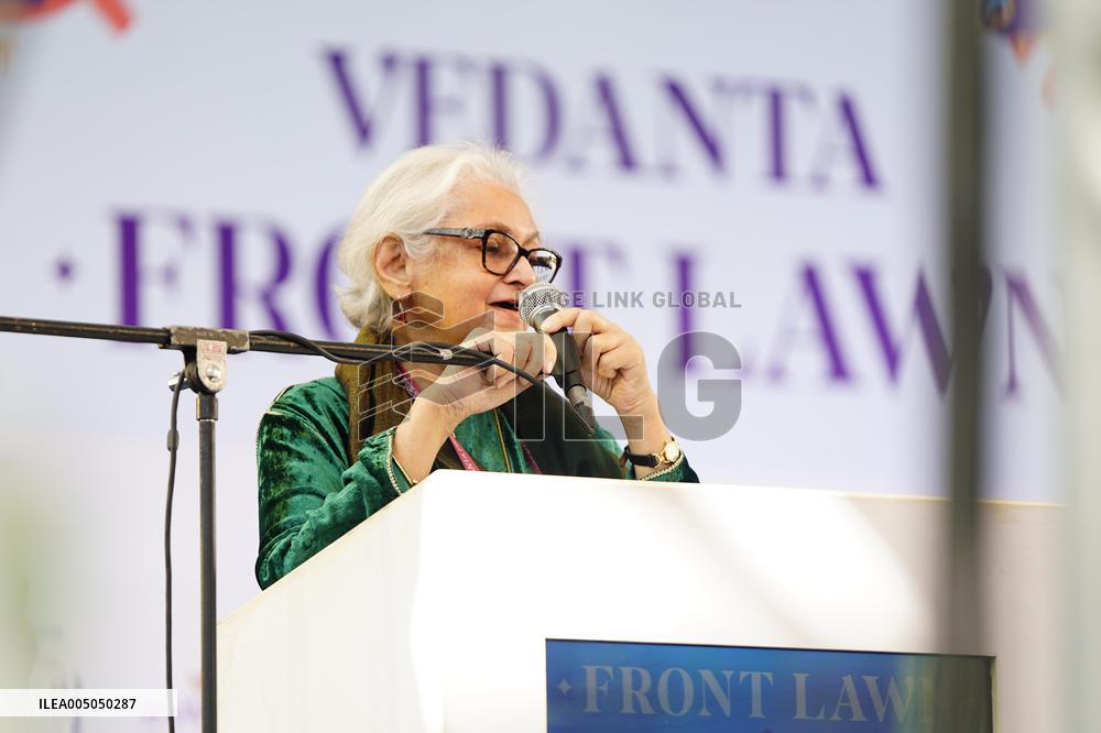 Visitors Attend Inaugural Jaipur Literature Festival - India