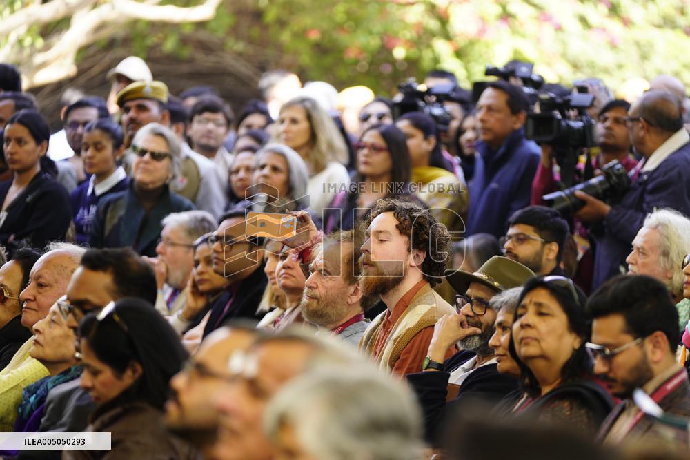Visitors Attend Inaugural Jaipur Literature Festival - India