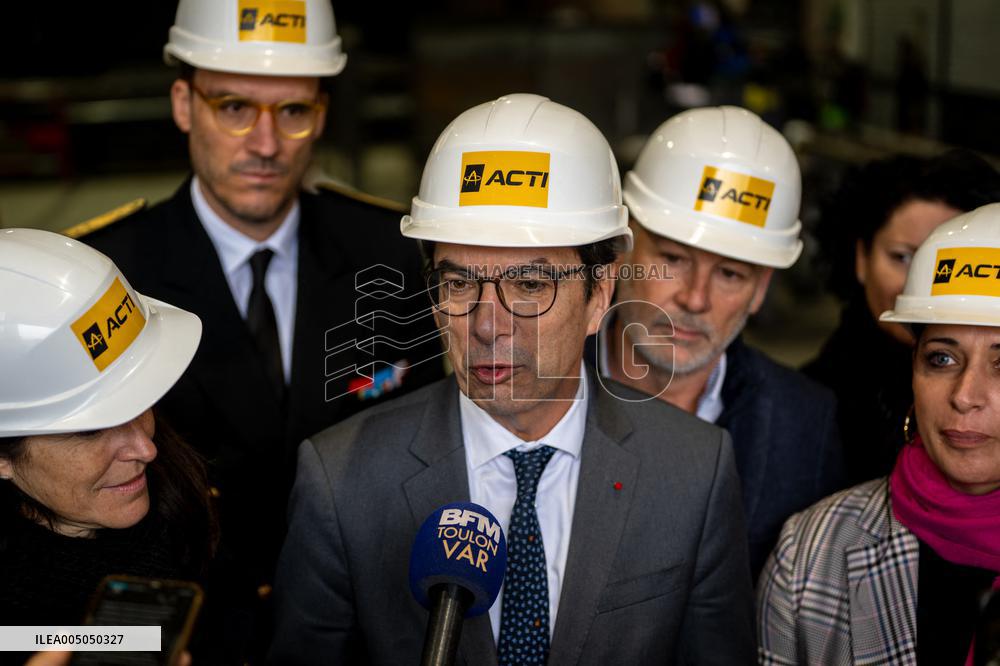 Jean-Pierre Farandou Visits ACTI - France