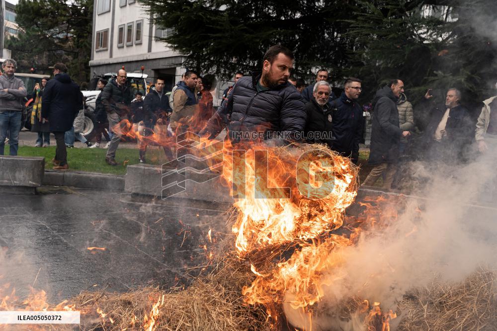 Farmers Protest Against CAP and Mercosur Cuts - Spain