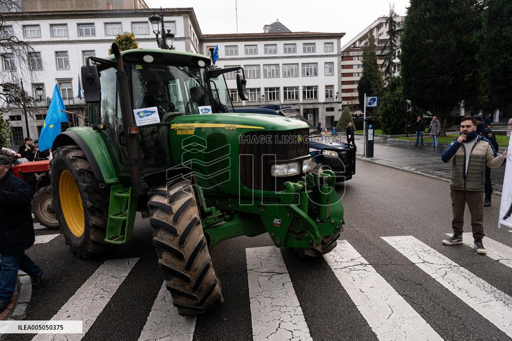 Farmers Protest Against CAP and Mercosur Cuts - Spain