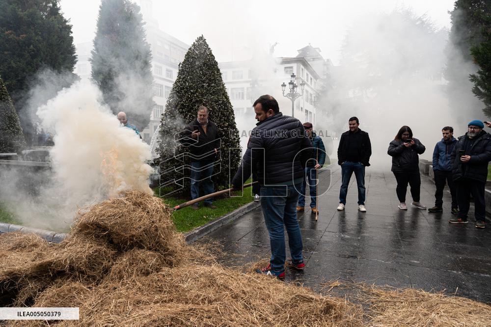 Farmers Protest Against CAP and Mercosur Cuts - Spain