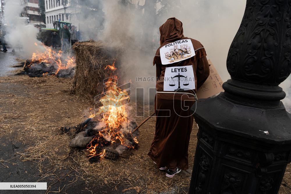 Farmers Protest Against CAP and Mercosur Cuts - Spain