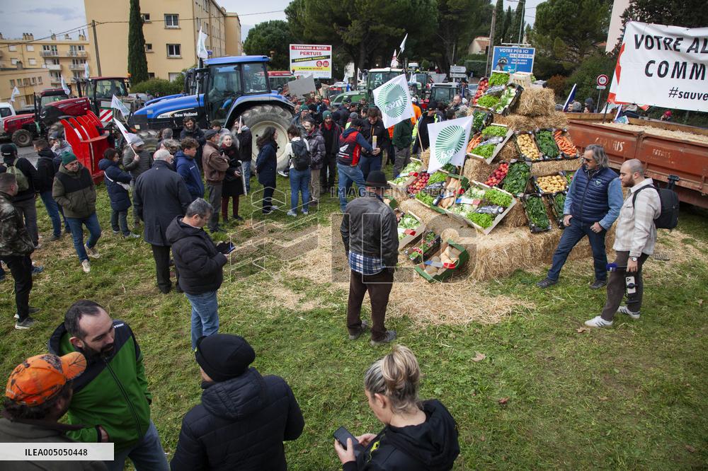 Farmers Protest - Aix-en-Provence
