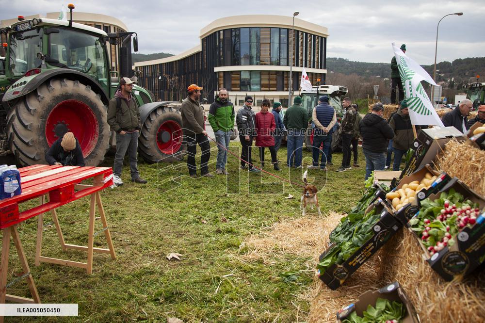 Farmers Protest - Aix-en-Provence