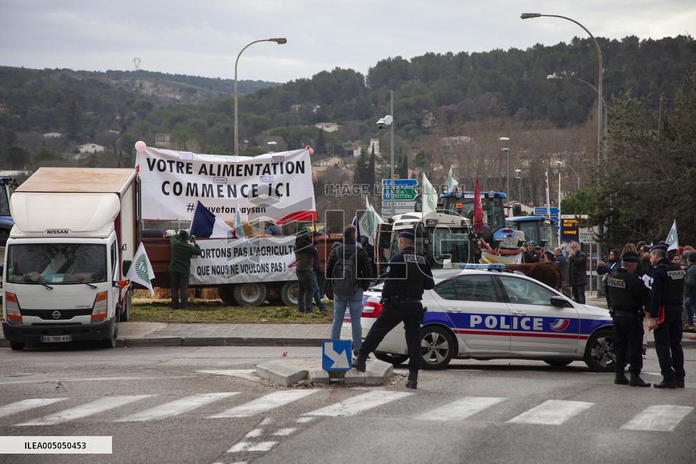 Farmers Protest - Aix-en-Provence