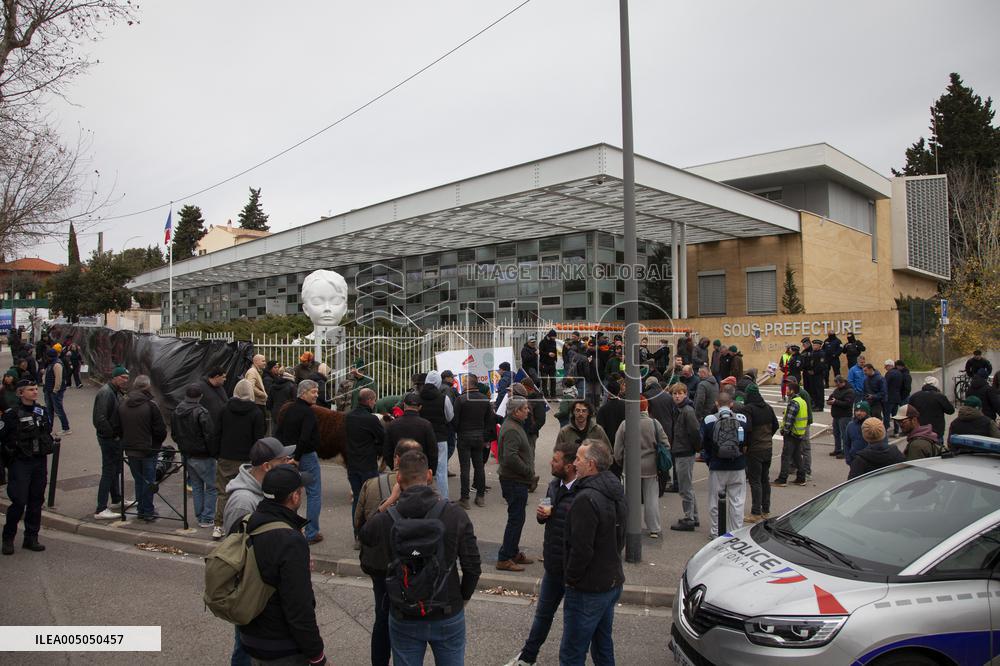 Farmers Protest - Aix-en-Provence