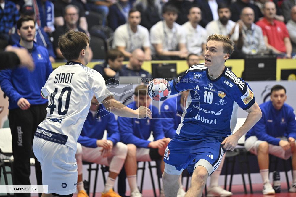 EHF EURO 2026 ICELAND-ITALY