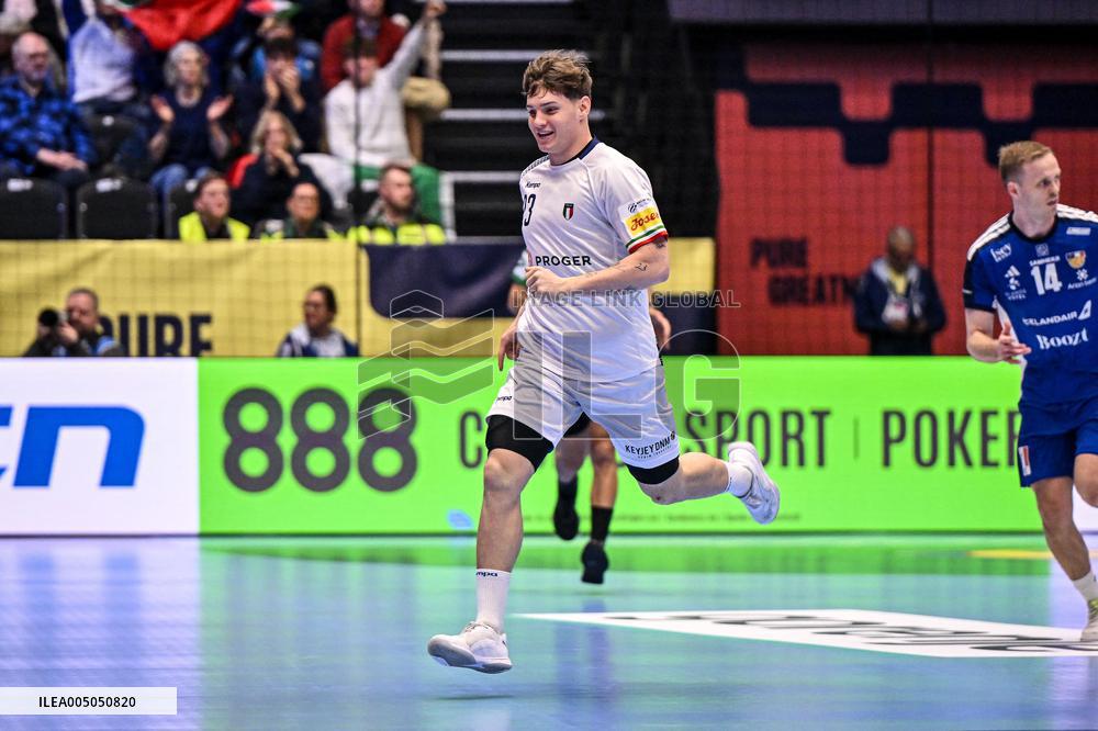 ALTRO - Pallamano - Men's EHF Euro 2026 - Iceland vs Italy
