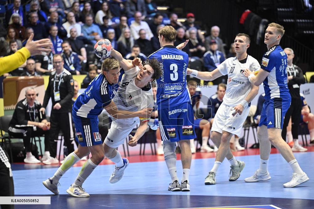 EHF EURO 2026 ICELAND-ITALY
