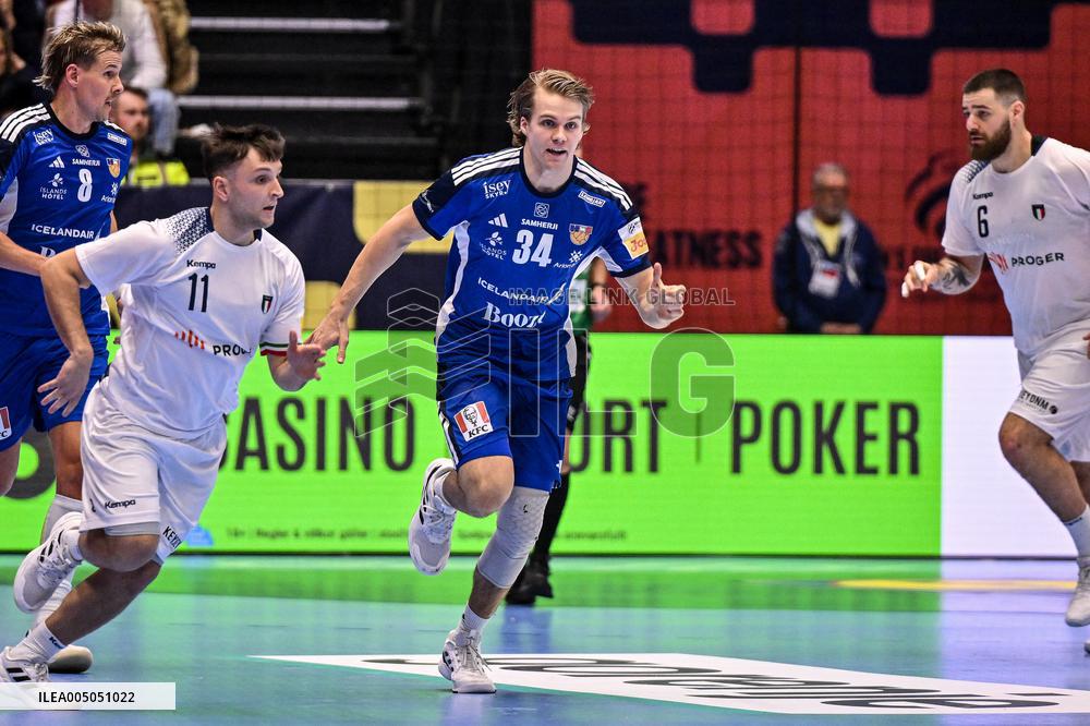 ALTRO - Pallamano - Men's EHF Euro 2026 - Iceland vs Italy