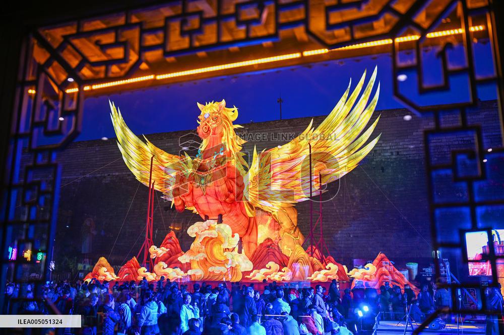 Giant Zodiac Horse Themed Festivel Lantern