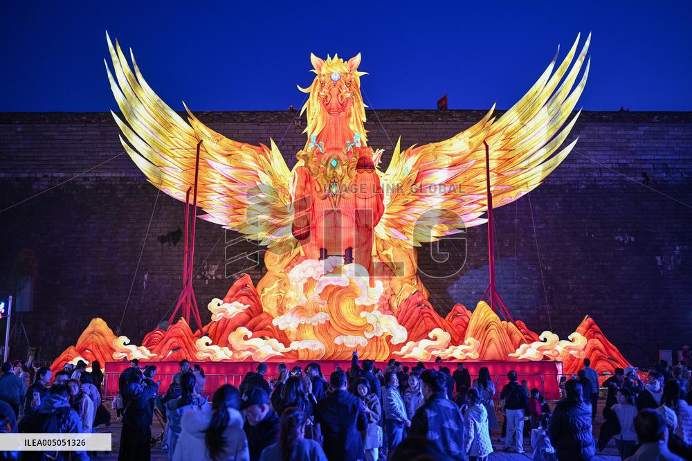 Giant Zodiac Horse Themed Festivel Lantern
