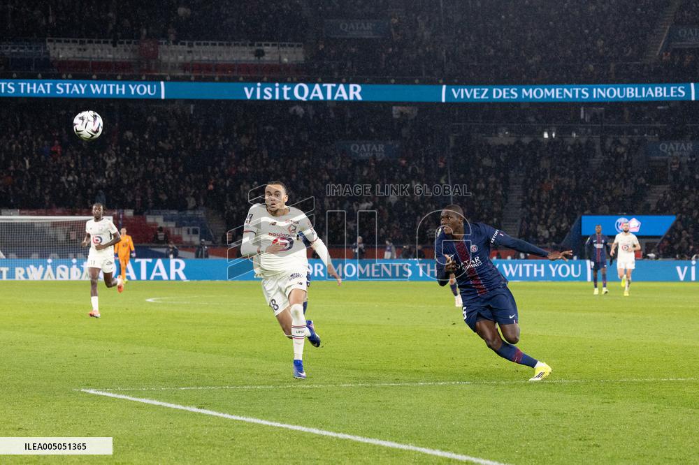 L1 football match PSG v LOSC - Paris