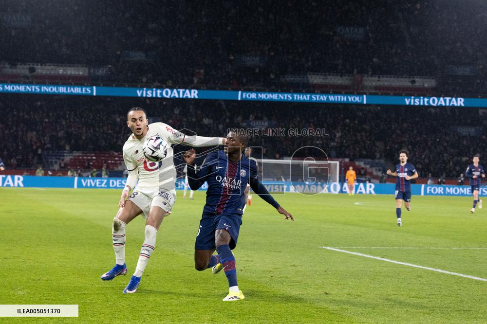 L1 football match PSG v LOSC - Paris