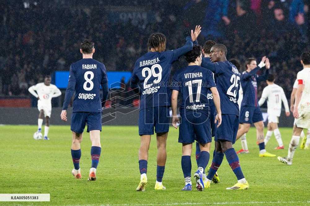 L1 football match PSG v LOSC - Paris
