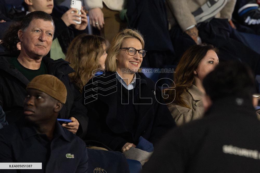Celebs L1 football match PSG v LOSC - Paris