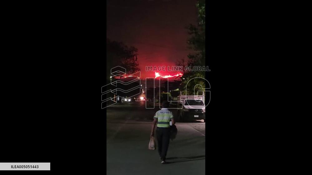 Mexico: Forest Fire Burns Dozens of Hectares in Arriaga, Chiapas