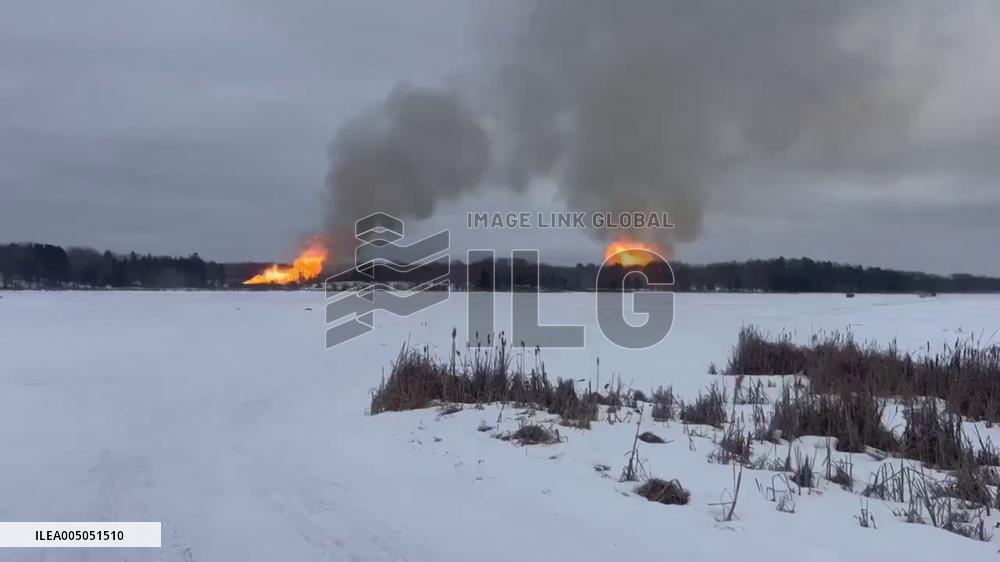 US: Gas Line Explosion Reported Near Willow River in Minnesota, Forcing Evacuations 2