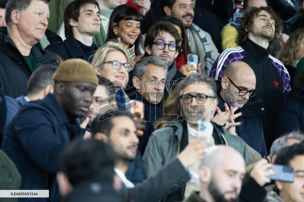 Celebs L1 football match PSG v LOSC - Paris