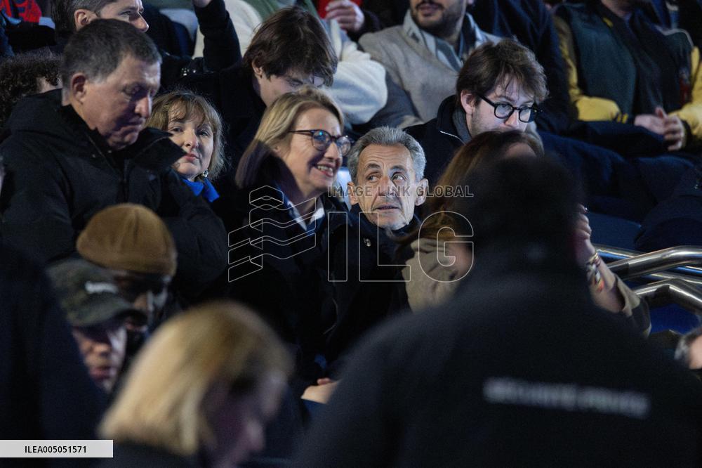 Celebs L1 football match PSG v LOSC - Paris