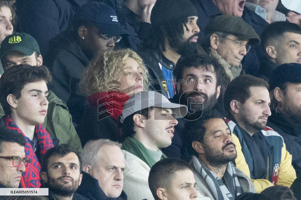 Celebs L1 football match PSG v LOSC - Paris