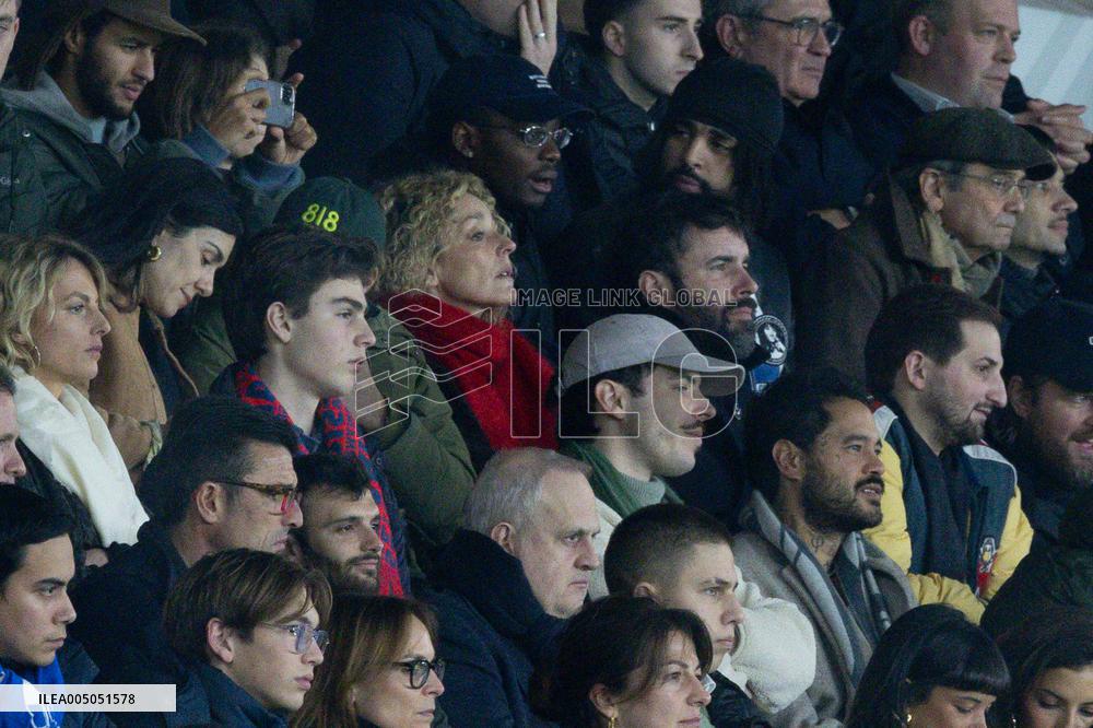 Celebs L1 football match PSG v LOSC - Paris