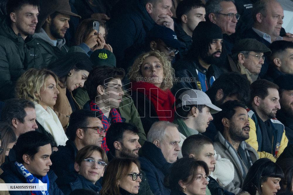 Celebs L1 football match PSG v LOSC - Paris