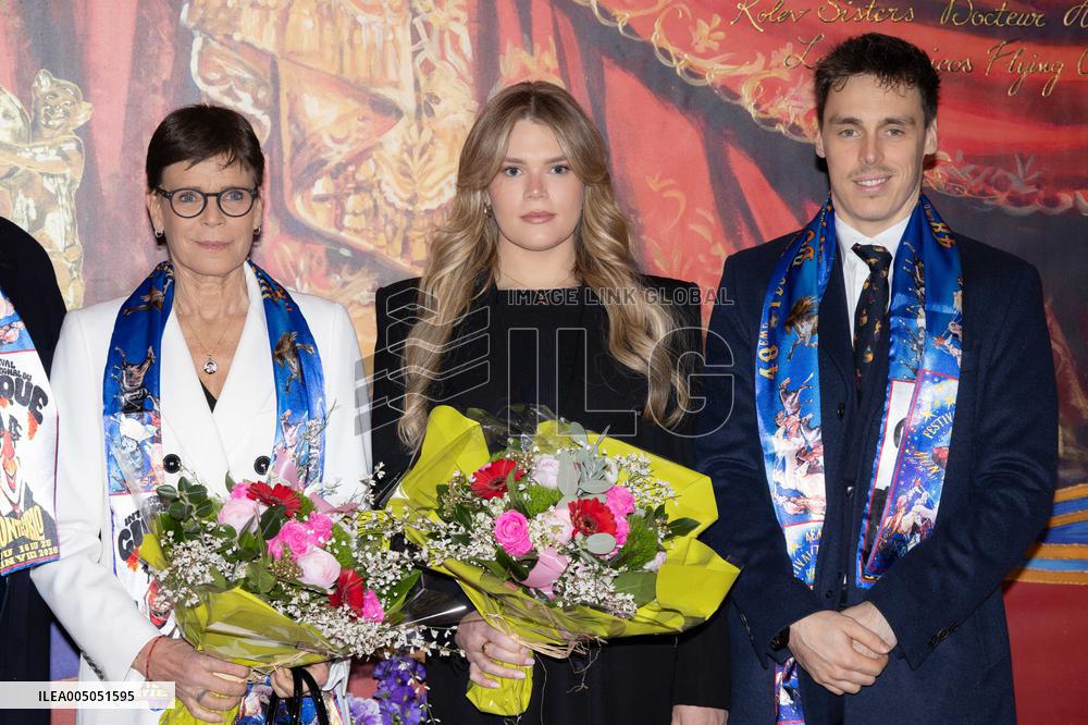 NO TABLOID - Opening of the 48th International Circus Festival of Monte-Carlo - Monaco