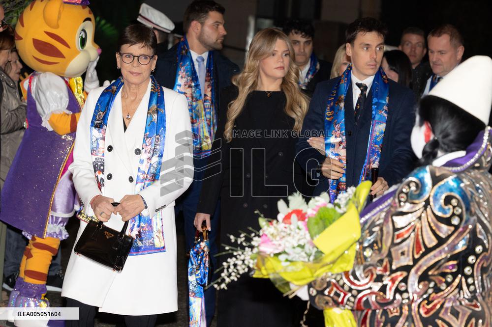 NO TABLOID - Opening of the 48th International Circus Festival of Monte-Carlo - Monaco