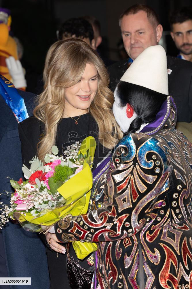 NO TABLOID - Opening of the 48th International Circus Festival of Monte-Carlo - Monaco