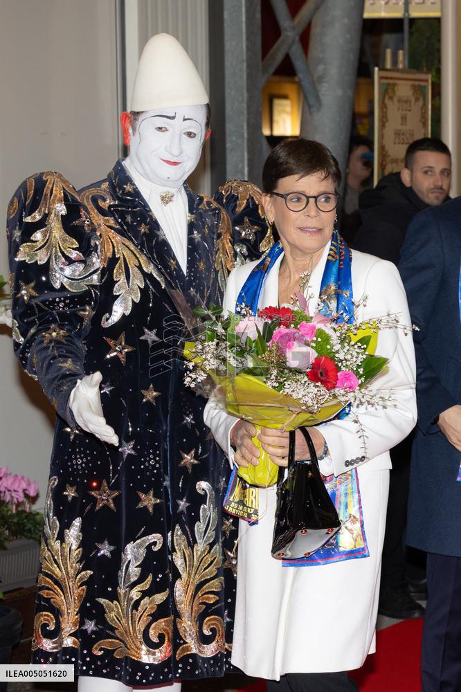 NO TABLOID - Opening of the 48th International Circus Festival of Monte-Carlo - Monaco