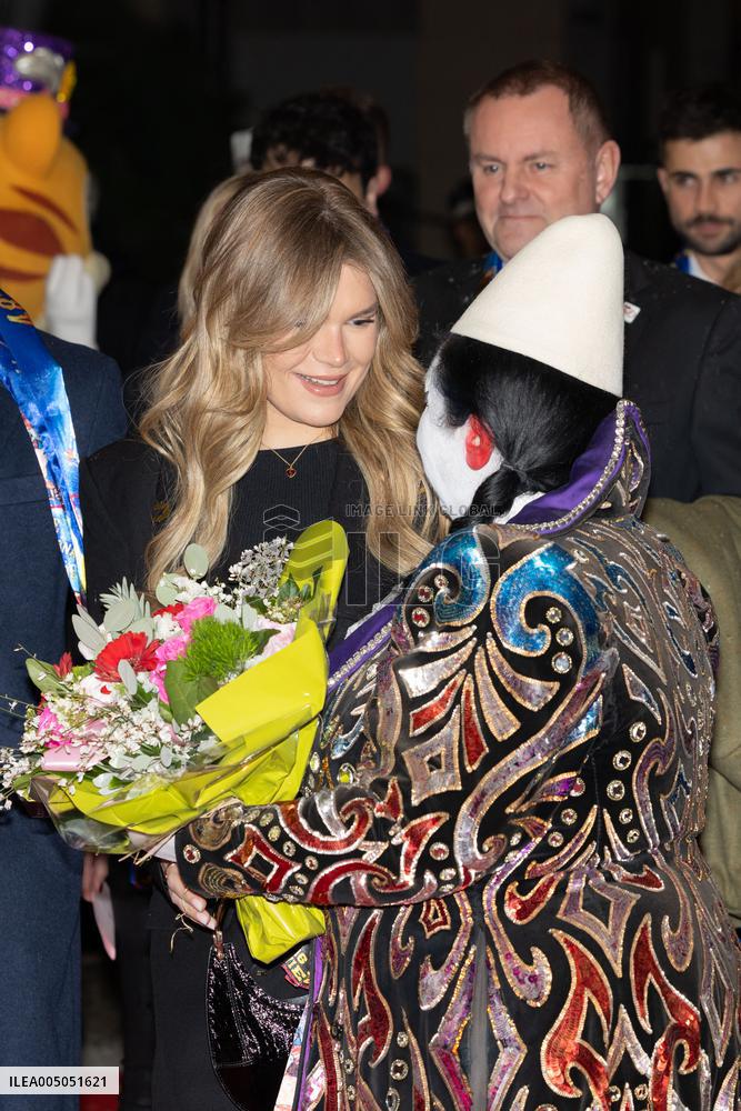 NO TABLOID - Opening of the 48th International Circus Festival of Monte-Carlo - Monaco