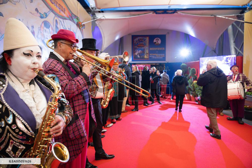 NO TABLOID - Opening of the 48th International Circus Festival of Monte-Carlo - Monaco