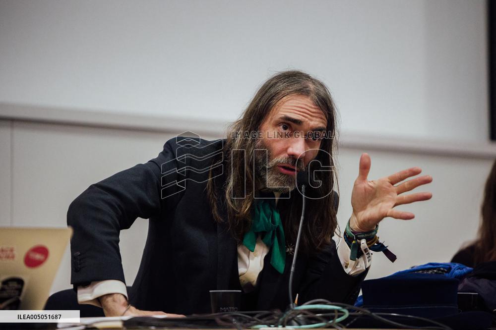 Cedric Villani At Sciences Po Rennes Conference - France