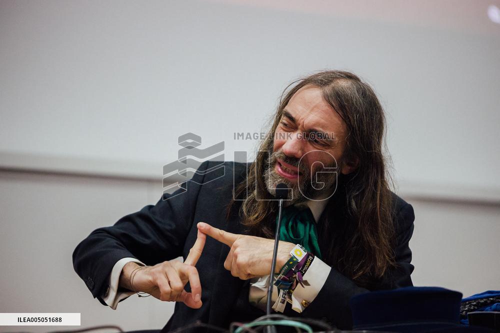 Cedric Villani At Sciences Po Rennes Conference - France