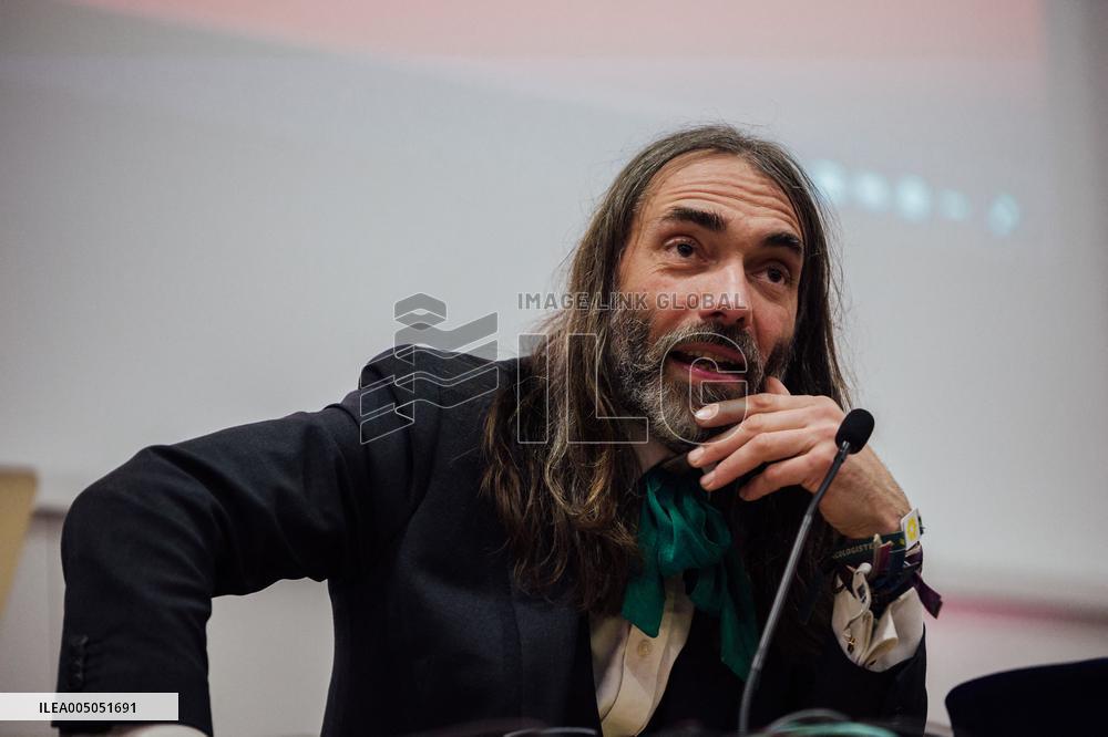 Cedric Villani At Sciences Po Rennes Conference - France