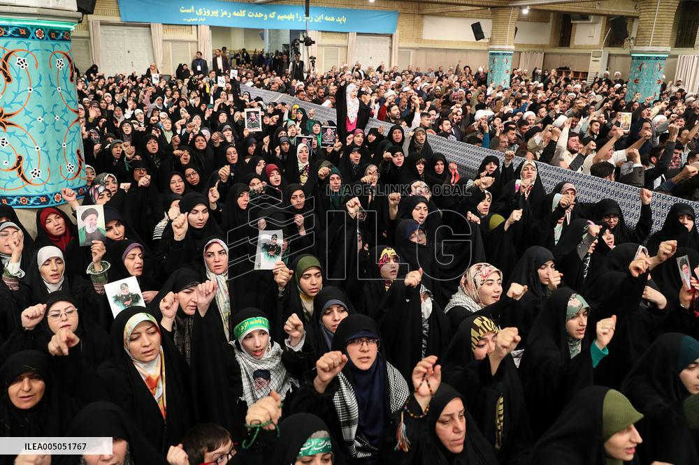 Ali Khamenei Blames Washington For Iranian Unrest - Tehran