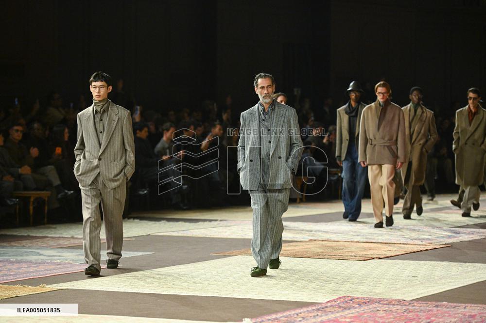 MFW - Zegna Runway