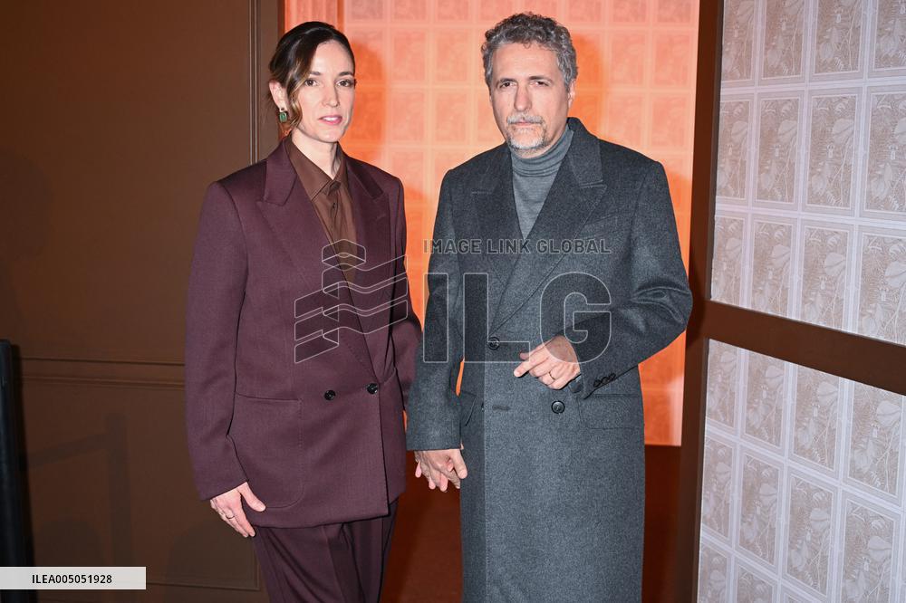 MFW - Celebs At Zegna Fashion Show
