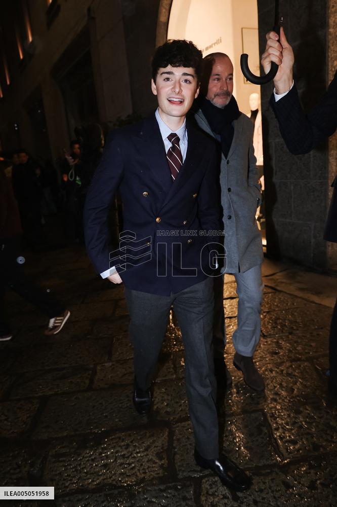 MFW - Ralph Lauren Afterparty Arrivals